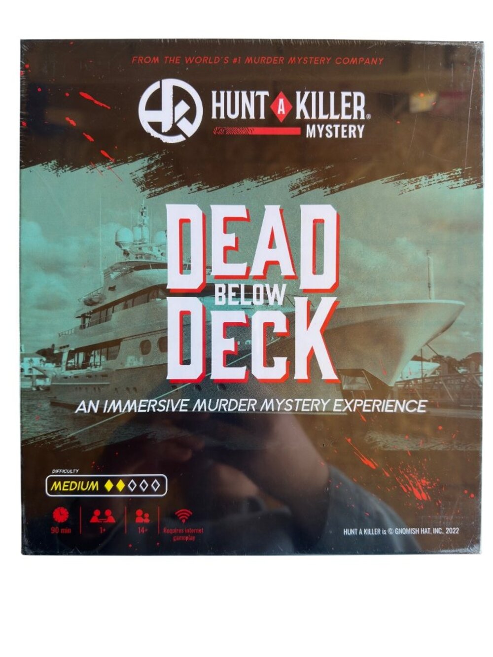 Hunt A Killer Dead Below Deck Murder Mystery Game Medium Difficulty 90-Minute